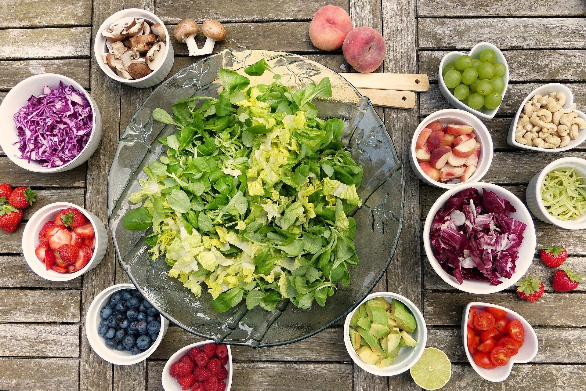 salade met allerlei groeten diabetes